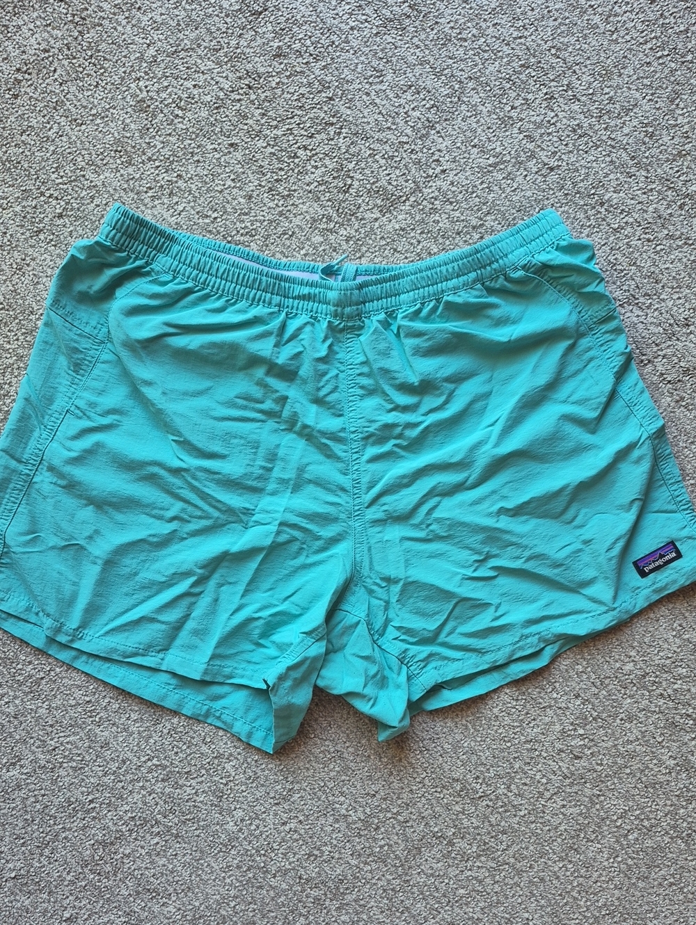 Patagonia Women's Teal Athletic Shorts